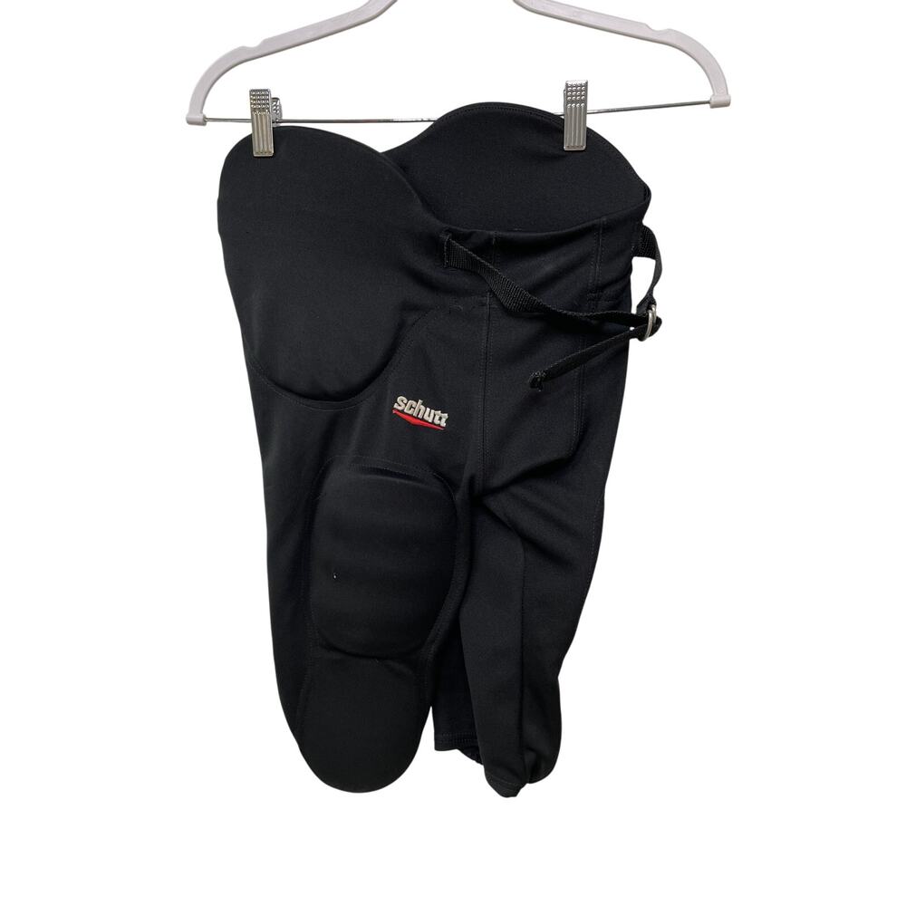 Schutt Youth Integrated Football Practice Pants Padded Hips Knee Caps Black‎ L